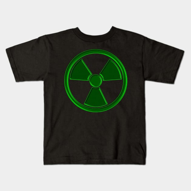 Radioactive Kids T-Shirt by 4nObjx